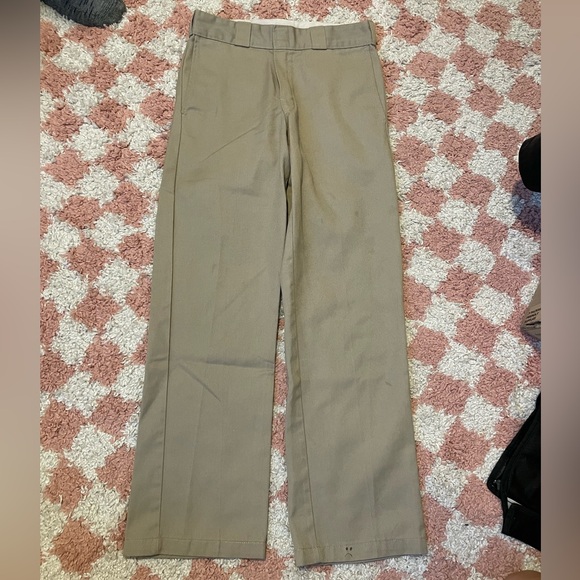 DICKIES Tan canvas pants 874 original fit size 30x30 (fits like 28) - Picture 2 of 6